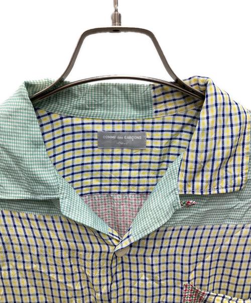 COMME des GARCONS HOMME（コムデギャルソン オム）COMME des GARCONS HOMME (コムデギャルソン オム) レーヨンオープンカラーシャツ イエロー サイズ:不明(実寸をご確認ください)の古着・服飾アイテム