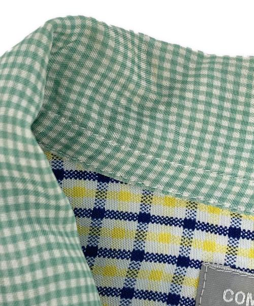COMME des GARCONS HOMME（コムデギャルソン オム）COMME des GARCONS HOMME (コムデギャルソン オム) レーヨンオープンカラーシャツ イエロー サイズ:不明(実寸をご確認ください)の古着・服飾アイテム