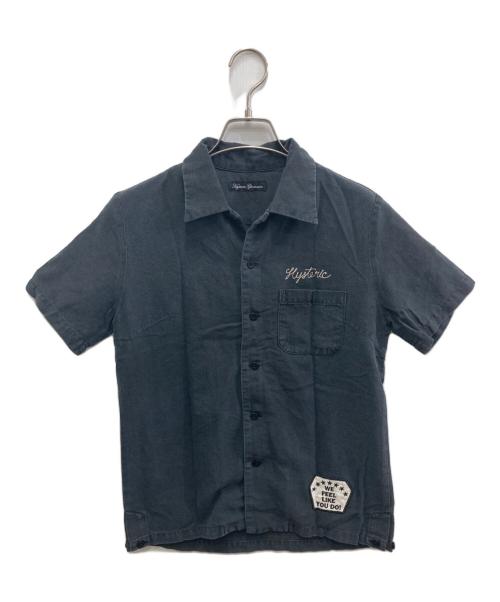 Hysteric Glamour（ヒステリックグラマー）Hysteric Glamour (ヒステリックグラマー) 半袖シャツ ブラック サイズ:FREEの古着・服飾アイテム