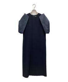 Heve（ヘイヴ）の古着「ブラウスワンピース」｜ネイビー