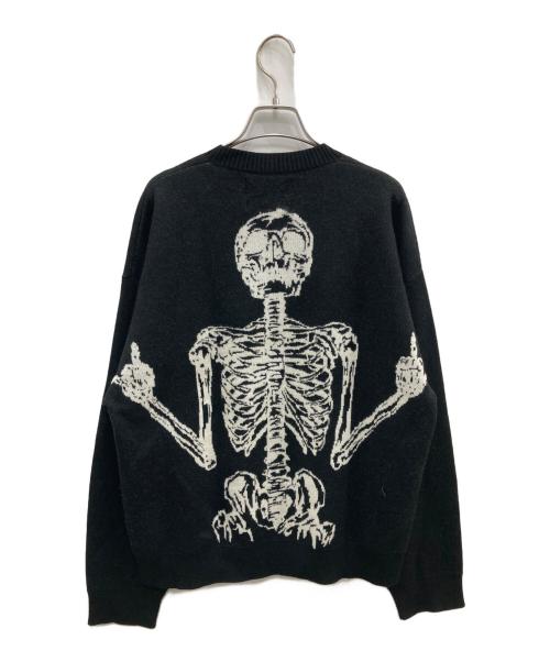 HCW（ヘブンキャットウェイト）HCW (ヘブンキャットウェイト) Unknown (アンノウン) ニット ブラック サイズ:XSの古着・服飾アイテム