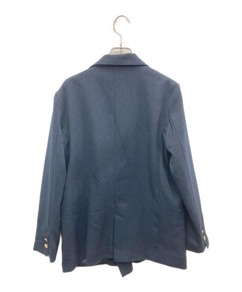 COLLAGE GALLARDAGALANTE（コラージュ ガリャルダガランテ）COLLAGE GALLARDAGALANTE (コラージュ ガリャルダガランテ) ダブルテーラードジャケット ネイビー サイズ:Freeの古着・服飾アイテム