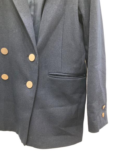 COLLAGE GALLARDAGALANTE（コラージュ ガリャルダガランテ）COLLAGE GALLARDAGALANTE (コラージュ ガリャルダガランテ) ダブルテーラードジャケット ネイビー サイズ:Freeの古着・服飾アイテム