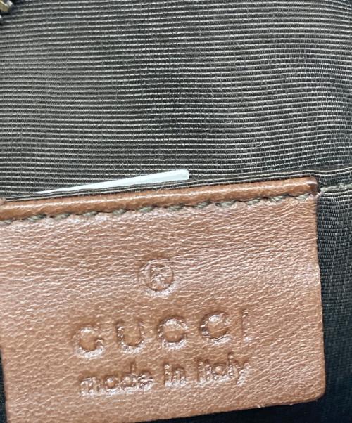 GUCCI（グッチ）GUCCI (グッチ) GGキャンバスショルダーバッグ ベージュの古着・服飾アイテム