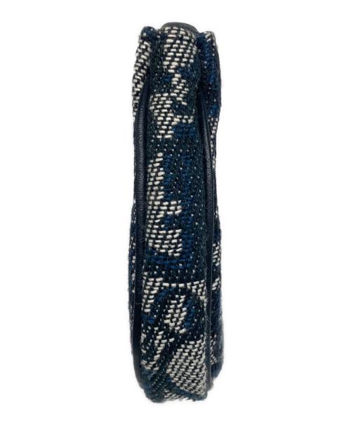 Christian Dior（クリスチャン ディオール）Christian Dior (クリスチャン ディオール) サドルコインケース ネイビーの古着・服飾アイテム