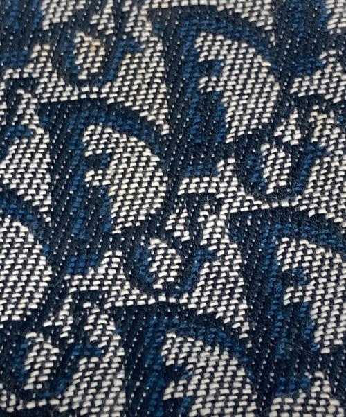 Christian Dior（クリスチャン ディオール）Christian Dior (クリスチャン ディオール) サドルコインケース ネイビーの古着・服飾アイテム