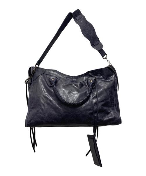 BALENCIAGA（バレンシアガ）BALENCIAGA (バレンシアガ) ザ シティ エディターズバッグ パープルの古着・服飾アイテム