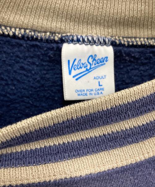velva sheen（ベルバシーン）velva sheen (ベルバシーン) ミッキースウェット ネイビー サイズ:Lの古着・服飾アイテム