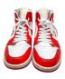 中古・古着 NIKE (ナイキ) WMNS AIR JORDAN 1 MID/エアジョーダン1ミッド ホワイト×レッド サイズ:27.5：4000円