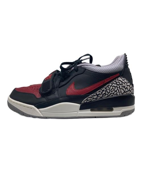 NIKE（ナイキ）NIKE (ナイキ) AIR JORDAN LEGACY 312 LOW BLACK/UNIVERSITY RED ブラック×レッド サイズ:27の古着・服飾アイテム