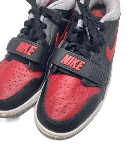 NIKE（ナイキ）NIKE (ナイキ) AIR JORDAN LEGACY 312 LOW BLACK/UNIVERSITY RED ブラック×レッド サイズ:27の古着・服飾アイテム