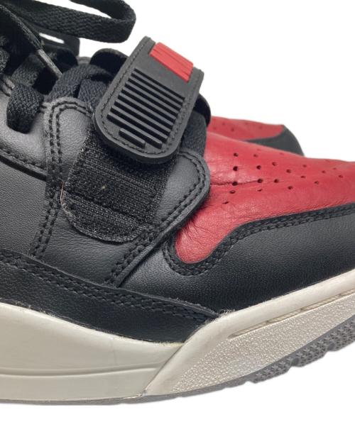 NIKE（ナイキ）NIKE (ナイキ) AIR JORDAN LEGACY 312 LOW BLACK/UNIVERSITY RED ブラック×レッド サイズ:27の古着・服飾アイテム