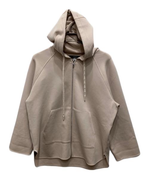 WEEKEND Max Mara（ウィークエンド マックスマーラ）WEEKEND Max Mara (ウィークエンド マックスマーラ) NAUSICAジャージージップアップパーカー アイボリー サイズ:Sの古着・服飾アイテム
