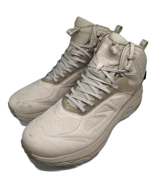 HOKAONEONE（ホカオネオネ）HOKAONEONE (ホカオネオネ) CHALLENGER MID GTX WIDE ベージュ サイズ:US10の古着・服飾アイテム