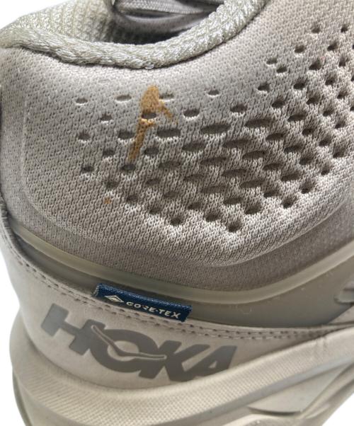 HOKAONEONE（ホカオネオネ）HOKAONEONE (ホカオネオネ) CHALLENGER MID GTX WIDE ベージュ サイズ:US10の古着・服飾アイテム