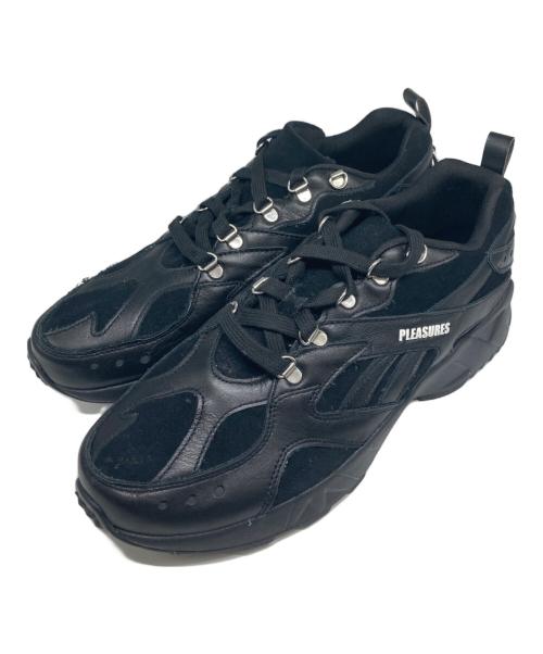 REEBOK（リーボック）REEBOK (リーボック) PLEASURES (プレジャーズ) AZTREK ブラック サイズ:US11の古着・服飾アイテム