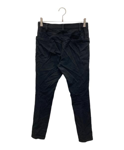 yohji yamamoto+noir（ヨウジヤマモトプリュスノアール）yohji yamamoto+noir (ヨウジヤマモトプリュスノアール) スキニーパンツ ブラック サイズ:1の古着・服飾アイテム