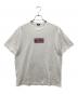 KITH（キス）の古着「Floral Box Logo Tee/フローラル ボックス ロゴ ティー」｜ホワイト