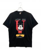 DISNEYディズニー）の古着「00'sプリントTシャツ」｜ブラック