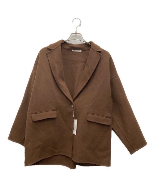 BEAUTY&YOUTH（ビューティーアンドユース）BEAUTY&YOUTH (ビューティーアンドユース) リバー テーラードミドルコート ブラウン サイズ:M 未使用品の古着・服飾アイテム