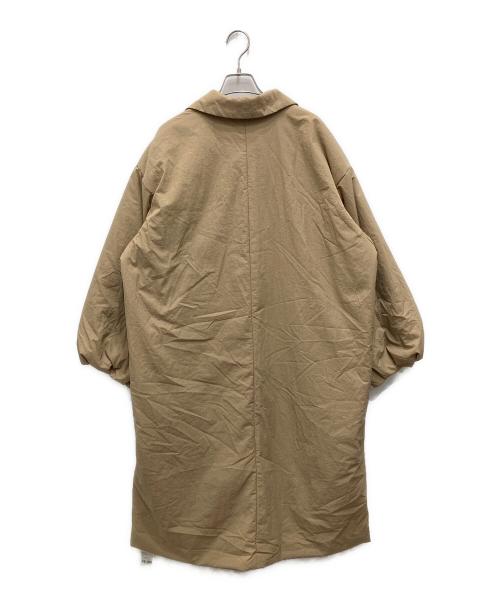 CASA FLINE（カーサフライン）CASA FLINE (カーサフライン) 撥水リサイクルナイロン中綿コート ベージュ サイズ:F 未使用品の古着・服飾アイテム