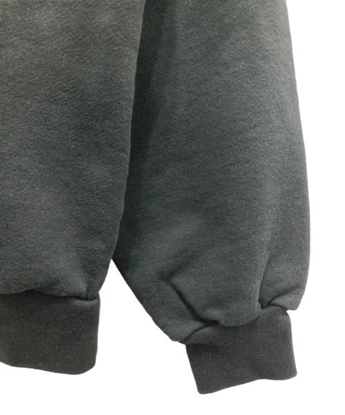 plllllleeeasse（プリーズ）plllllleeeasse (プリーズ) Crewneck Sweatshirt ブラック サイズ:MEDIUMの古着・服飾アイテム