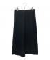 Y's（ワイズ）の古着「サイドボタンウールロングスカート」｜ブラック