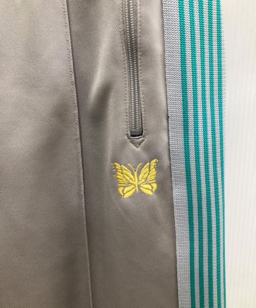 Needles（ニードルズ）Needles (ニードルズ) トラックパンツ グレー×グリーン サイズ:Sの古着・服飾アイテム