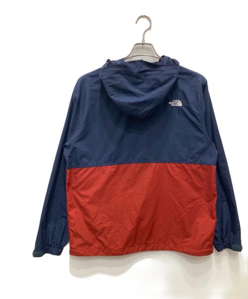 THE NORTH FACE（ザ ノース フェイス）THE NORTH FACE (ザ ノース フェイス) コンパクトジャケット ブラウン×ネイビー サイズ:Mの古着・服飾アイテム