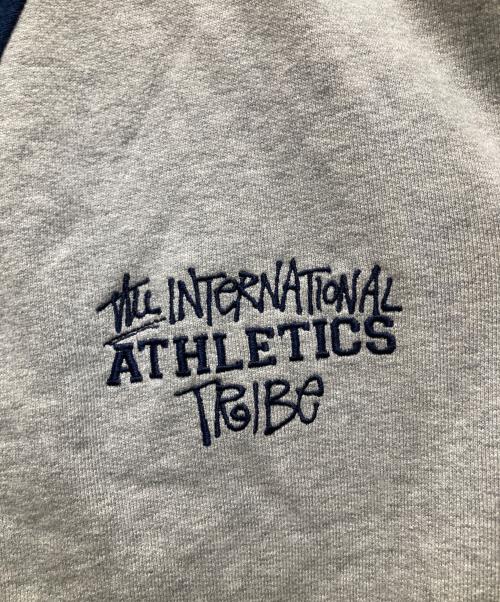 stussy（ステューシー）stussy (ステューシー) スウェットスタジャン グレー サイズ:Mの古着・服飾アイテム