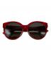 GUCCI（グッチ）の古着「フォックスサングラス」｜レッド