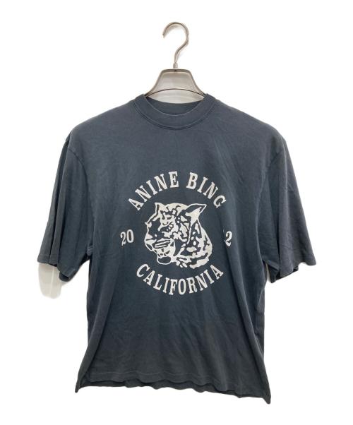 ANINE BING（アニン ビン）ANINE BING (アニン ビン) AVI TEE COLLEGIATE グレー サイズ:S 未使用品の古着・服飾アイテム