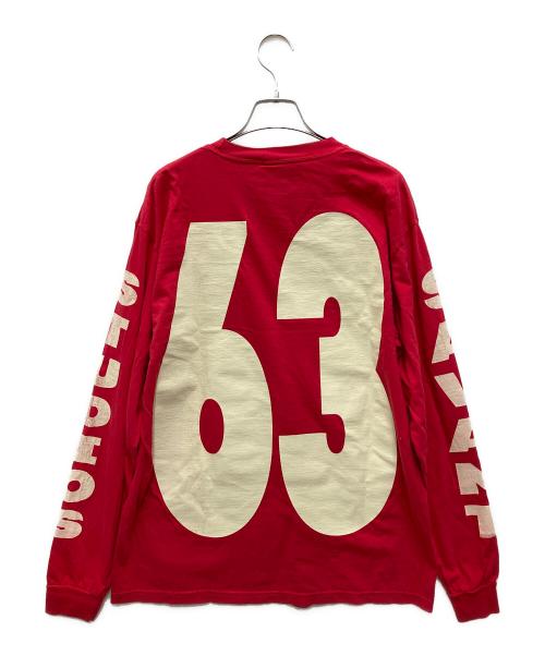 SAVANT STUDIOS（サバン スタジオ）SAVANT STUDIOS (サバン スタジオ) TEAM STUDIO TEE/チーム スタジオ ティー レッド サイズ:Lの古着・服飾アイテム