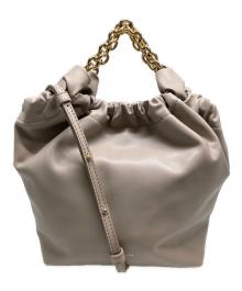 DEMELLIER（デメリエー）の古着「Small Miami 2wayバッグ/スモール マイアミ 2ウェイﾊバッグ」｜ベージュ