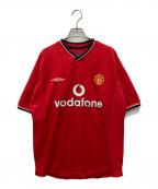 UMBROアンブロ）の古着「ゲームシャツ」｜レッド