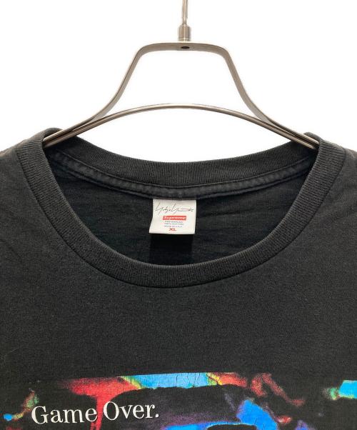 SUPREME（シュプリーム）Supreme (シュプリーム) YOHJI YAMAMOTO (ヨウジヤマモト) Game Over Tee/ゲームオーバーティー ブラック サイズ:XLの古着・服飾アイテム
