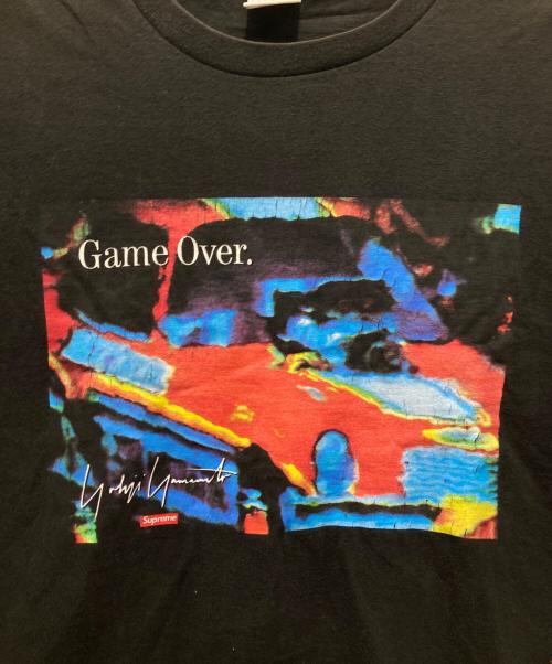 SUPREME（シュプリーム）Supreme (シュプリーム) YOHJI YAMAMOTO (ヨウジヤマモト) Game Over Tee/ゲームオーバーティー ブラック サイズ:XLの古着・服飾アイテム