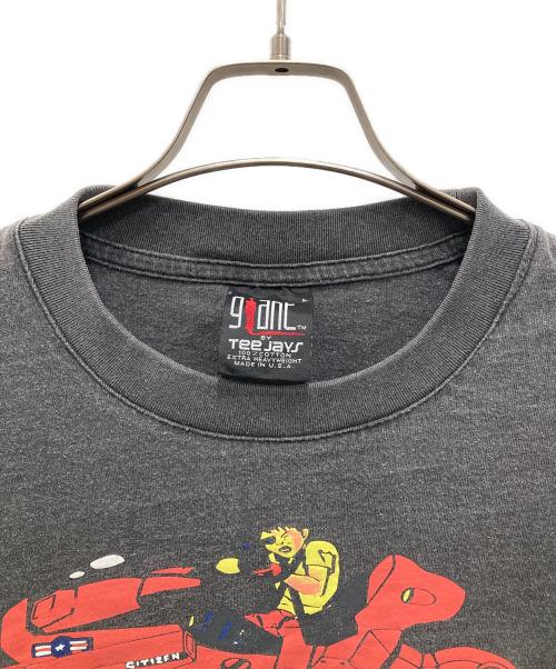 GIANT by tee jays（ジャイアント）GIANT by tee jays (ジャイアント) ヴィンテージ加工Tシャツ グレー サイズ:Lの古着・服飾アイテム