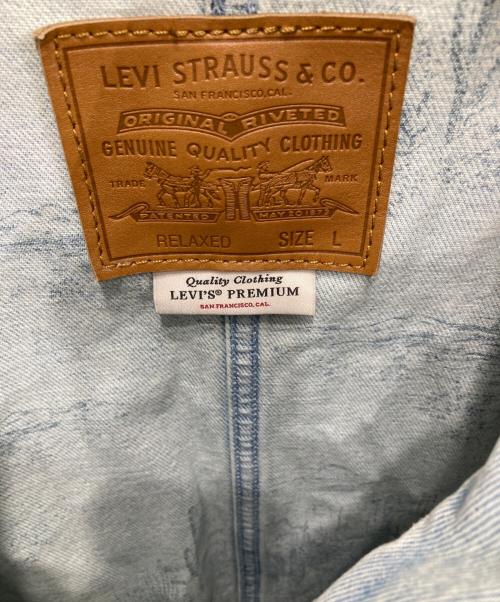 LEVI'S PReMIUM（リーバイス プレミアム）LEVI'S PReMIUM (リーバイスプレミアム) ウエスタンデニムコート ブルー サイズ:Lの古着・服飾アイテム