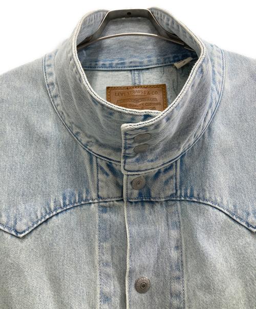 LEVI'S PReMIUM（リーバイス プレミアム）LEVI'S PReMIUM (リーバイスプレミアム) ウエスタンデニムコート ブルー サイズ:Lの古着・服飾アイテム