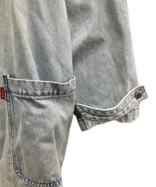 LEVI'S PReMIUM（リーバイス プレミアム）LEVI'S PReMIUM (リーバイスプレミアム) ウエスタンデニムコート ブルー サイズ:Lの古着・服飾アイテム