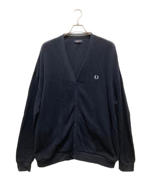 FRED PERRY（フレッドペリー）FRED PERRY (フレッドペリー) ニットカーディガン ネイビー サイズ:XLの古着・服飾アイテム