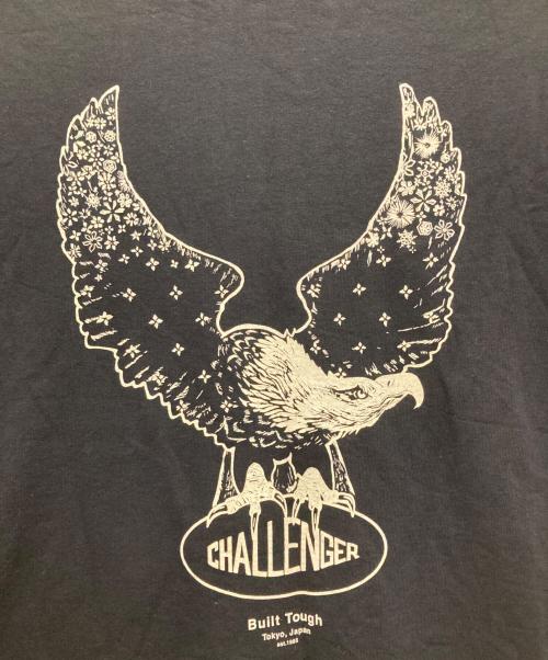 CHALLENGER（チャレンジャー）CHALLENGER (チャレンジャー) プリントTシャツ ブラック サイズ:LARGEの古着・服飾アイテム
