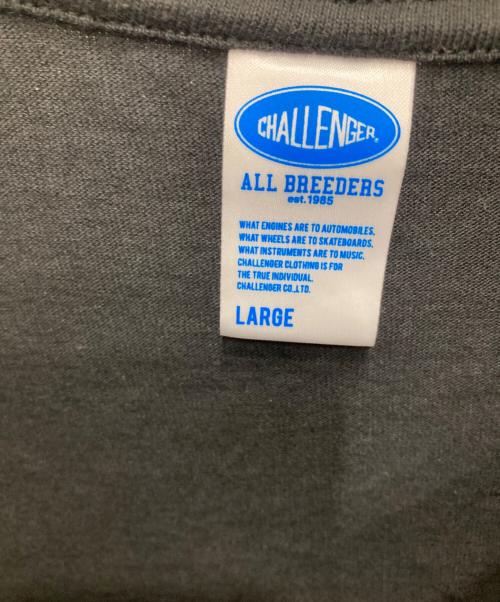 CHALLENGER（チャレンジャー）CHALLENGER (チャレンジャー) プリントTシャツ ブラック サイズ:LARGEの古着・服飾アイテム