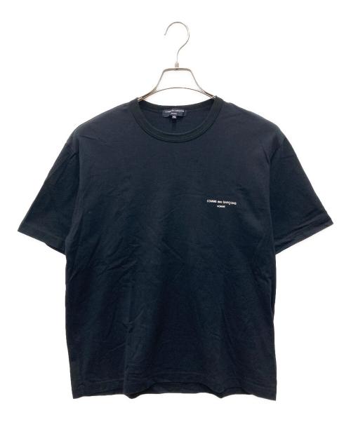 COMME des GARCONS HOMME（コムデギャルソン オム）COMME des GARCONS HOMME (コムデギャルソン オム) プリントTシャツ ブラック サイズ:XLの古着・服飾アイテム
