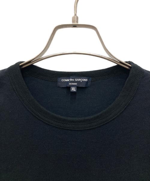 COMME des GARCONS HOMME（コムデギャルソン オム）COMME des GARCONS HOMME (コムデギャルソン オム) プリントTシャツ ブラック サイズ:XLの古着・服飾アイテム