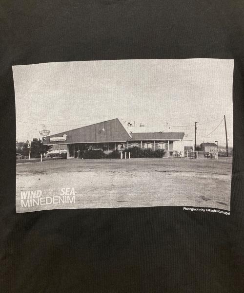 WIND AND SEA（ウィンダンシー）WIND AND SEA (ウィンダンシー) MINEDENIM (マインデニム) プリントTシャツ ブラック サイズ:XLの古着・服飾アイテム