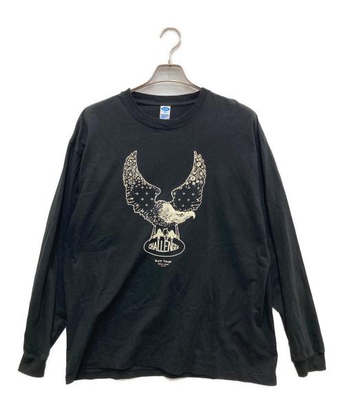 CHALLENGER（チャレンジャー）CHALLENGER (チャレンジャー) 長袖カットソー ブラック サイズ:LARGEの古着・服飾アイテム