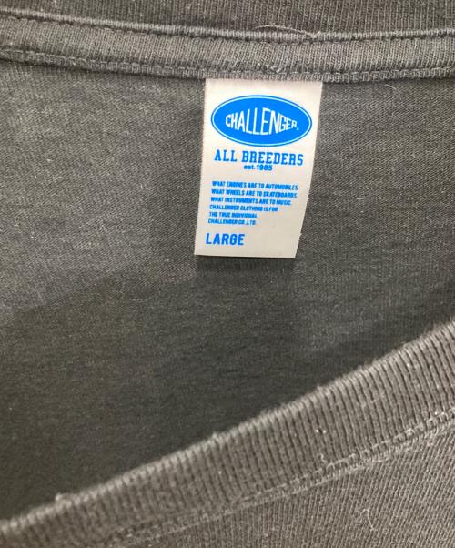 CHALLENGER（チャレンジャー）CHALLENGER (チャレンジャー) 長袖カットソー ブラック サイズ:LARGEの古着・服飾アイテム