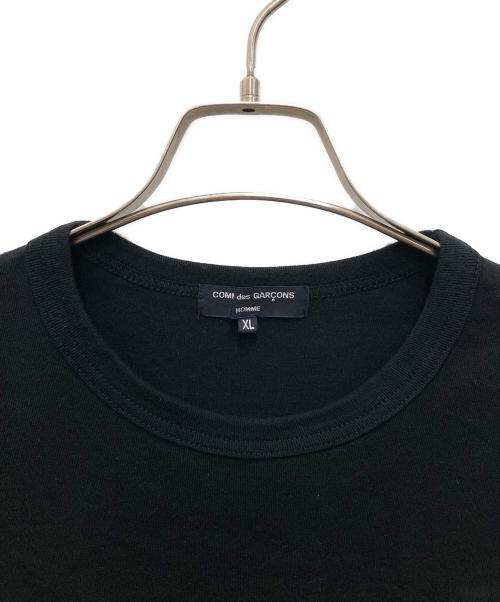 COMME des GARCONS HOMME（コムデギャルソン オム）COMME des GARCONS HOMME (コムデギャルソン オム) 長袖カットソー ブラック サイズ:XLの古着・服飾アイテム